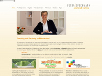 petraspeckmann.de Webseite Vorschau