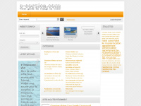 e-corsica.com Webseite Vorschau