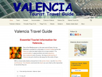 valencia-tourist-travel-guide.com Webseite Vorschau