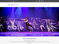 musical.nl Webseite Vorschau