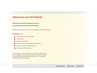artabana.de Webseite Vorschau