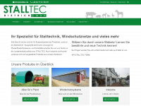 stalltec.de Webseite Vorschau