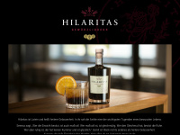 hilaritas-liqueur.com Webseite Vorschau