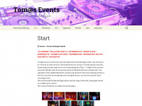 tomas-events.de Webseite Vorschau