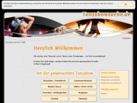 tanzshowsuche.de Webseite Vorschau