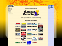gassner-rallisports.de Webseite Vorschau