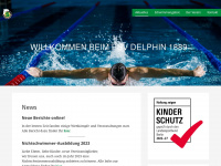 psv-delphin.de Webseite Vorschau