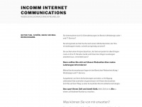 incomm.net Webseite Vorschau