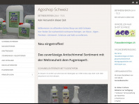 agoshop.ch Webseite Vorschau