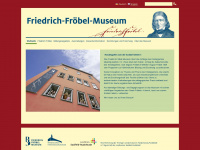 froebel-museum.de Webseite Vorschau