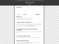 esistaus.de Webseite Vorschau