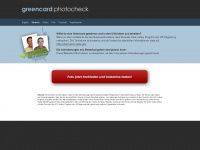 greencardphotocheck.com Webseite Vorschau