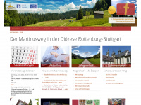 martinuswege.de Webseite Vorschau