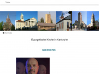 ev-kirche-ka.de Webseite Vorschau