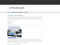 pf-booking.de Webseite Vorschau