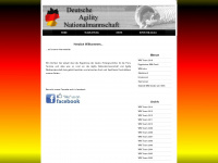 deutsche-agility-nationalmannschaft.de Webseite Vorschau