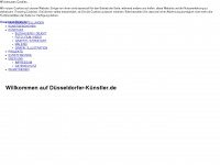 duesseldorfer-kuenstler.de Webseite Vorschau