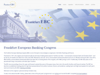 frankfurt-ebc.com Webseite Vorschau