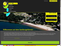 campingpark-gruenewalder-lauch.de Webseite Vorschau