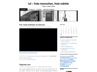 iufberlin.wordpress.com Webseite Vorschau