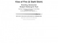 kiss-of-fire.com Webseite Vorschau