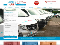 hab-gebaeudetechnik.de Webseite Vorschau