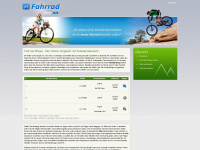 fahrrad-shop123.de Webseite Vorschau