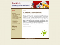 farbklecks-schwerin.de Webseite Vorschau