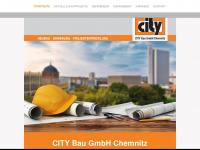 city-bau-chemnitz.de Webseite Vorschau