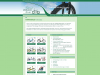 fahrradverleih-ahrenshoop.de Webseite Vorschau