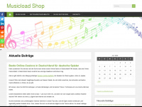 musicload-shop.de Webseite Vorschau