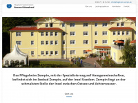 pflegeheim-zempin.de Webseite Vorschau