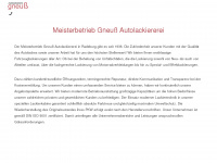 autolackiererei-gneuss.de Webseite Vorschau