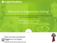 veggievisiondating.com Webseite Vorschau