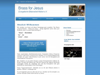 brass-for-jesus.de Webseite Vorschau