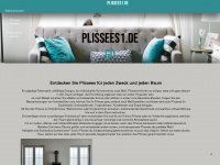 plissees1.de Webseite Vorschau
