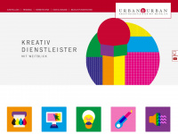 urban-urban.com Webseite Vorschau