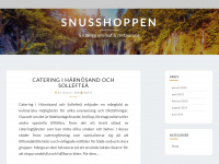 snusshoppen.se Webseite Vorschau