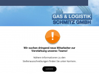 gas-logistik-schmitz.de Webseite Vorschau