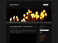 kerzenflamme.wordpress.com Webseite Vorschau