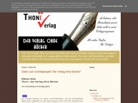 thoni-verlag.blogspot.com Webseite Vorschau