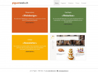 piguetweb.ch Webseite Vorschau