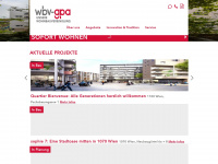 wbv-gpa.at Webseite Vorschau