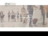 sheboss.de Webseite Vorschau