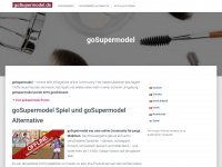 gosupermodel.de Webseite Vorschau