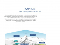 kaprun.at Webseite Vorschau
