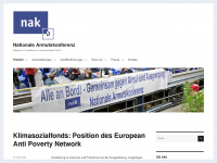 nationale-armutskonferenz.de Webseite Vorschau