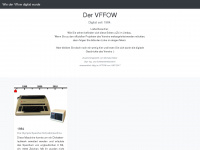 vffow-buchverkauf.de Webseite Vorschau