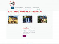 sportfudel-oberwiesenthal.de Webseite Vorschau
