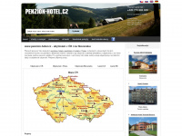 penzion-hotel.cz Webseite Vorschau